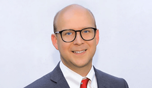 Smiling man in a suit