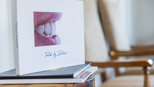 Photo book titled Teeth by Tristan